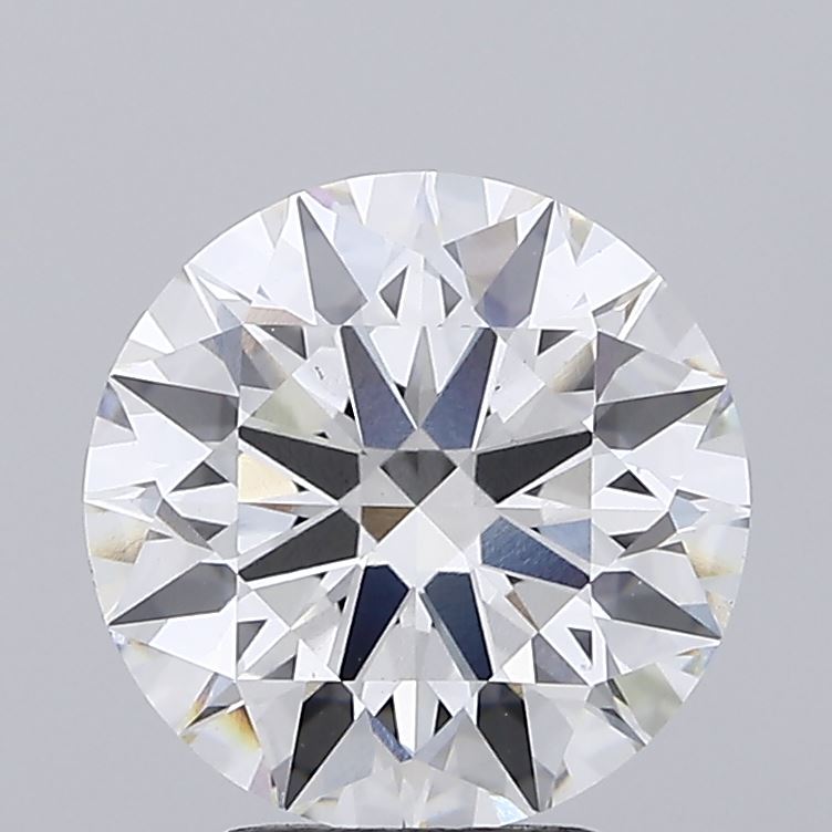 3.24 Carat Round Cut Lab Diamond