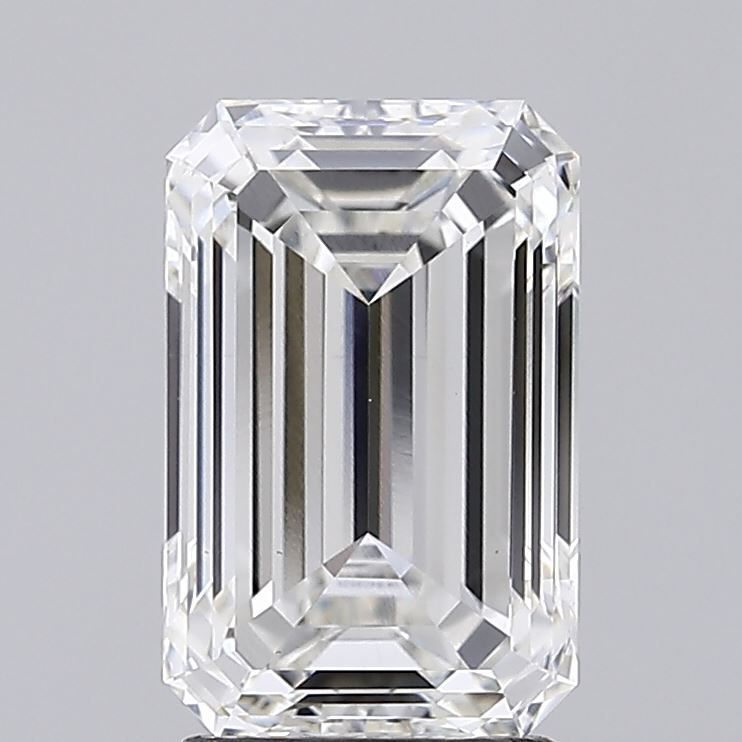 2.88 Carat Emerald Cut Lab Diamond