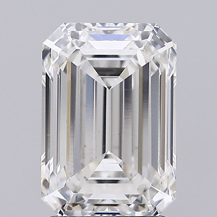 2.59 Carat Emerald Cut Lab Diamond