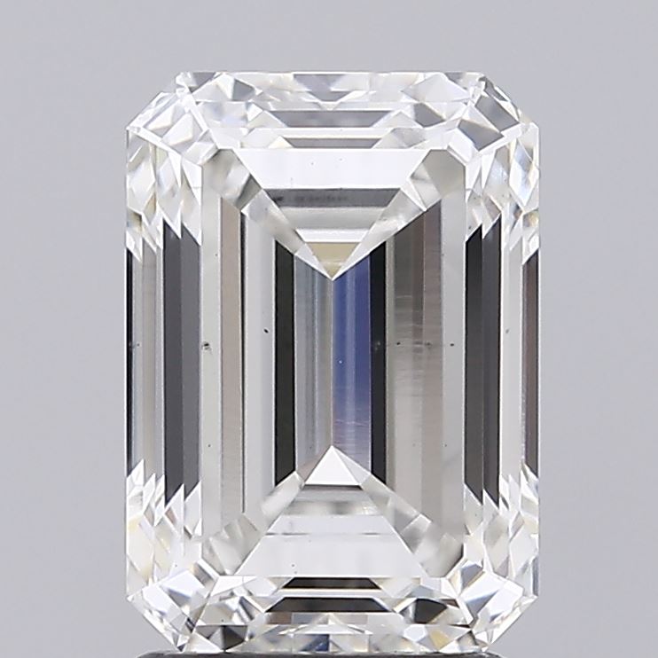 2.64 Carat Emerald Cut Lab Diamond