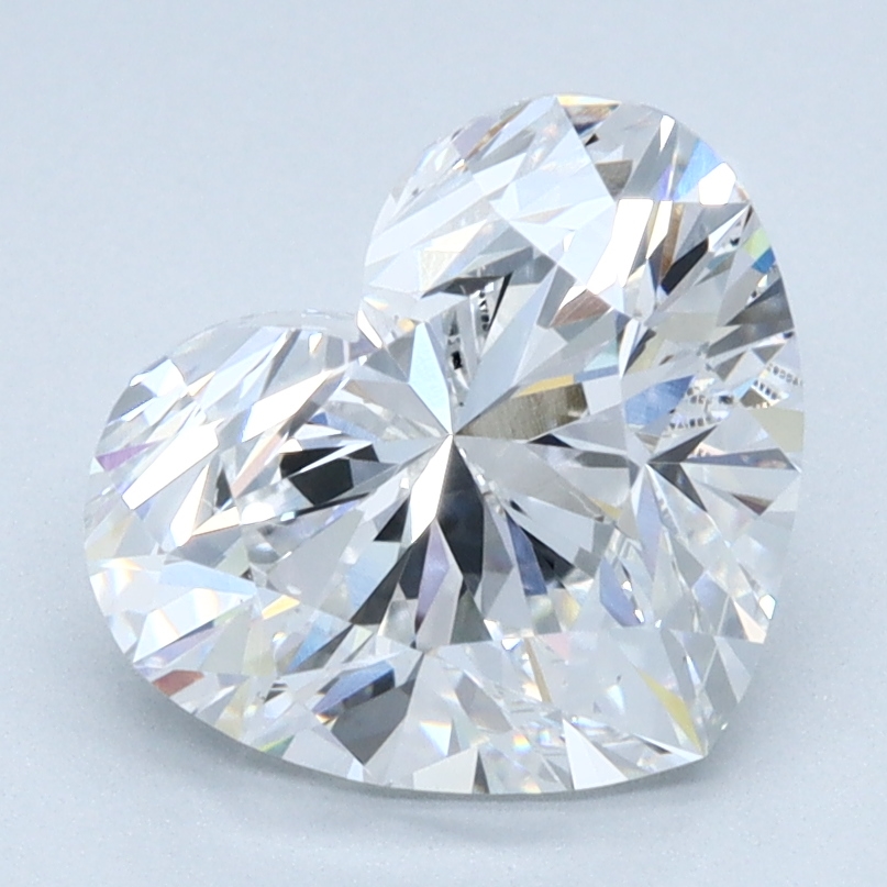 2.57 Carat Heart Cut Lab Diamond