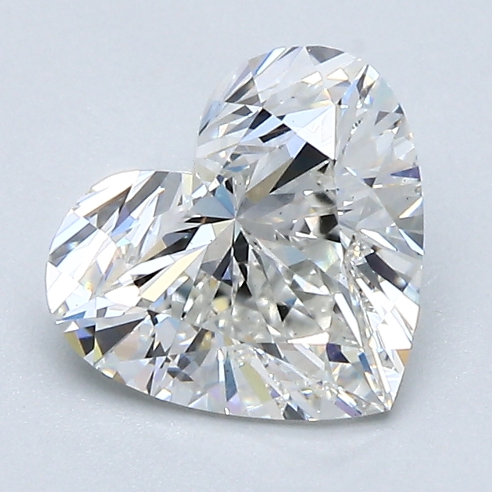 1.64 Carat Heart Cut Lab Diamond