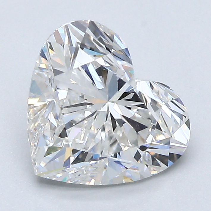 1.91 Carat Heart Cut Lab Diamond