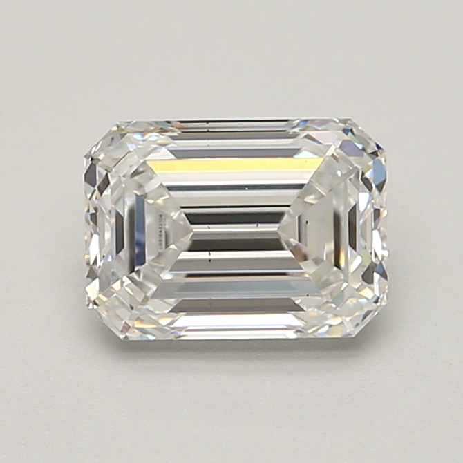 1.58 Carat Emerald Cut Lab Diamond