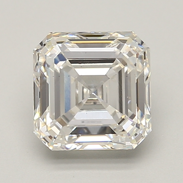 2.25 Carat Asscher Cut Lab Diamond