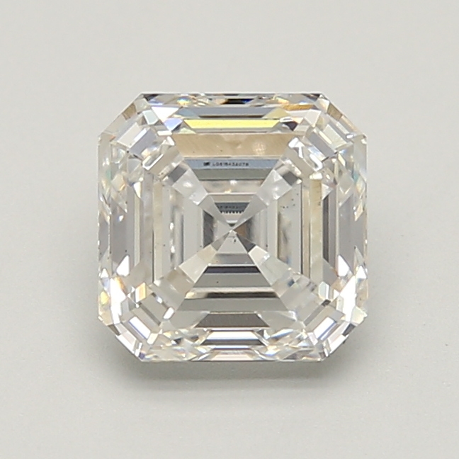 1.76 Carat Asscher Cut Lab Diamond