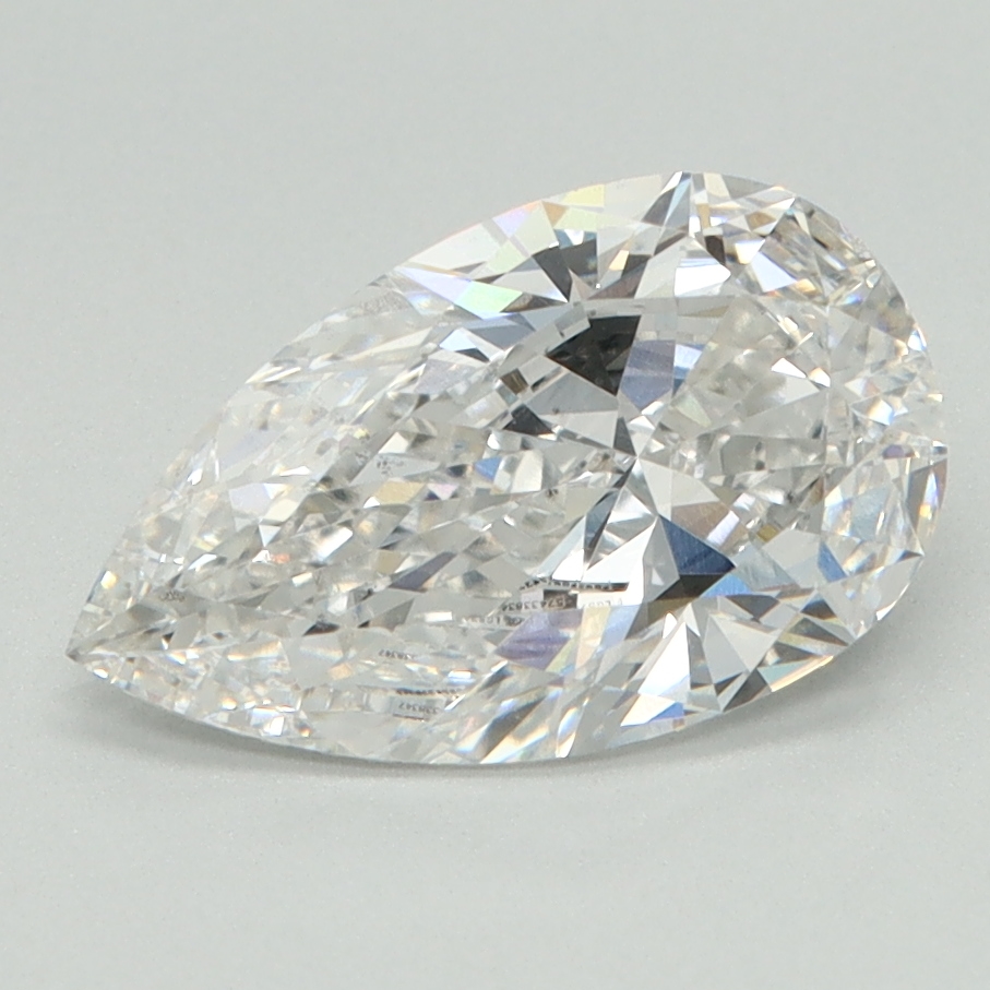 1.72 Carat Pear Cut Lab Diamond