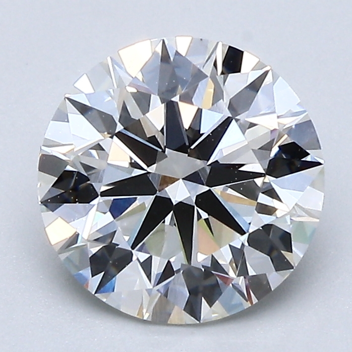 2.02 Carat Round Cut Lab Diamond