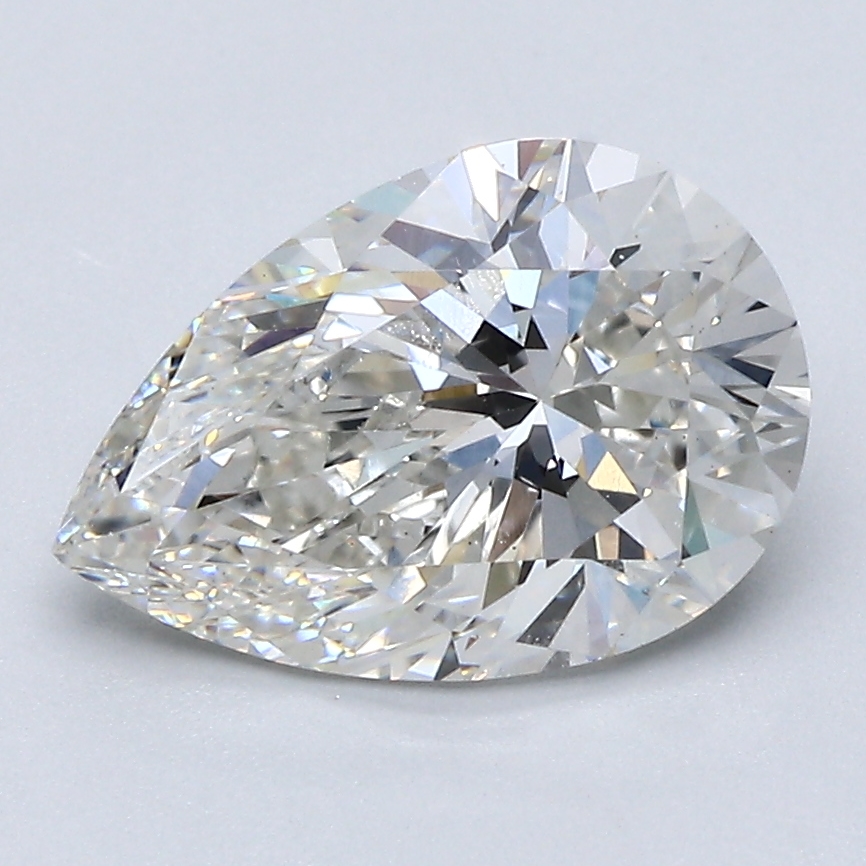 2.26 Carat Pear Cut Lab Diamond