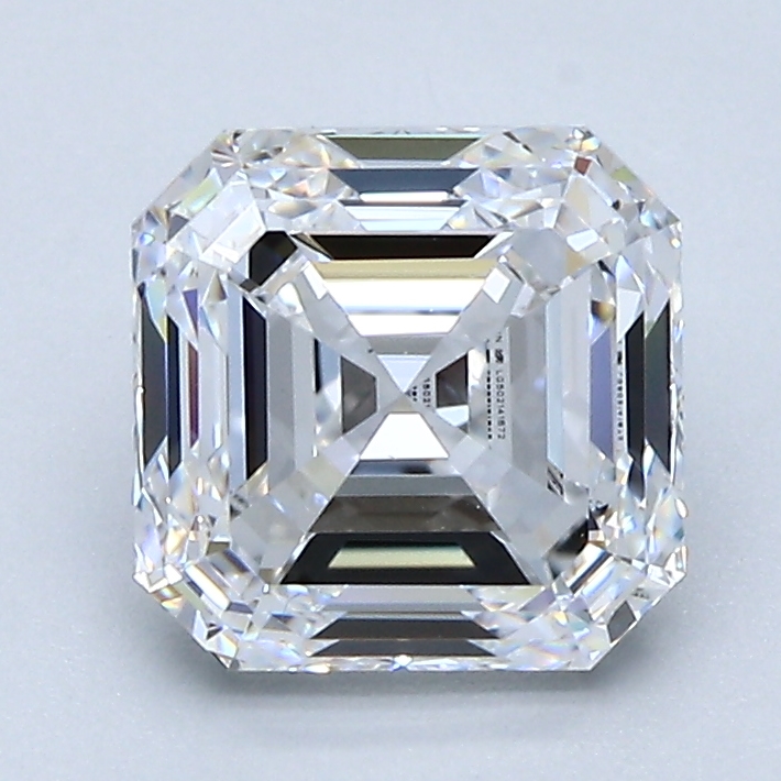 2.08 Carat Asscher Cut Lab Diamond