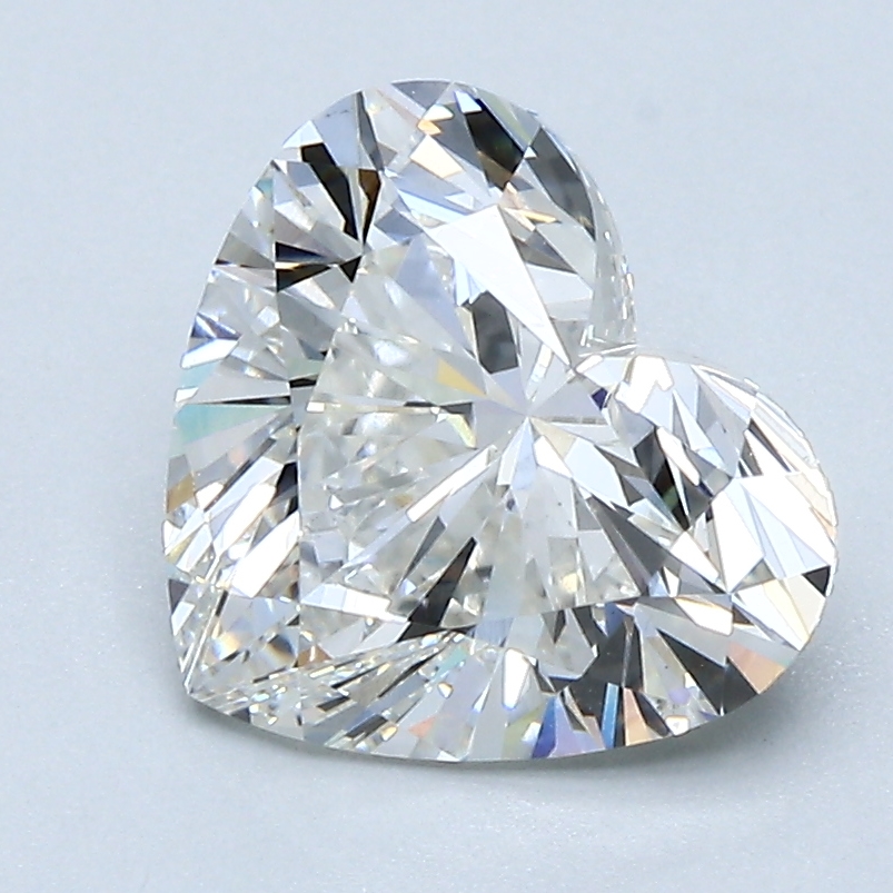 2.27 Carat Heart Cut Lab Diamond