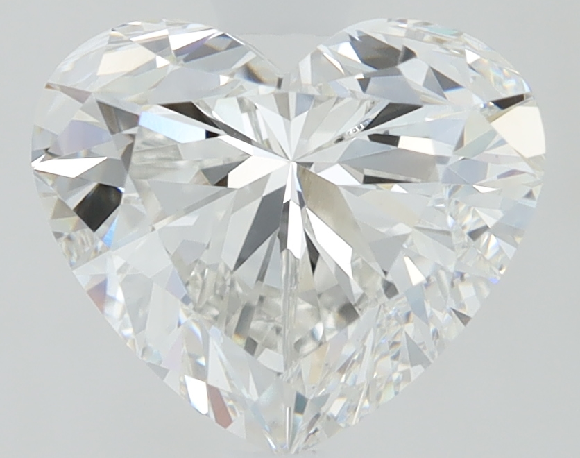 1.59 Carat Heart Cut Lab Diamond