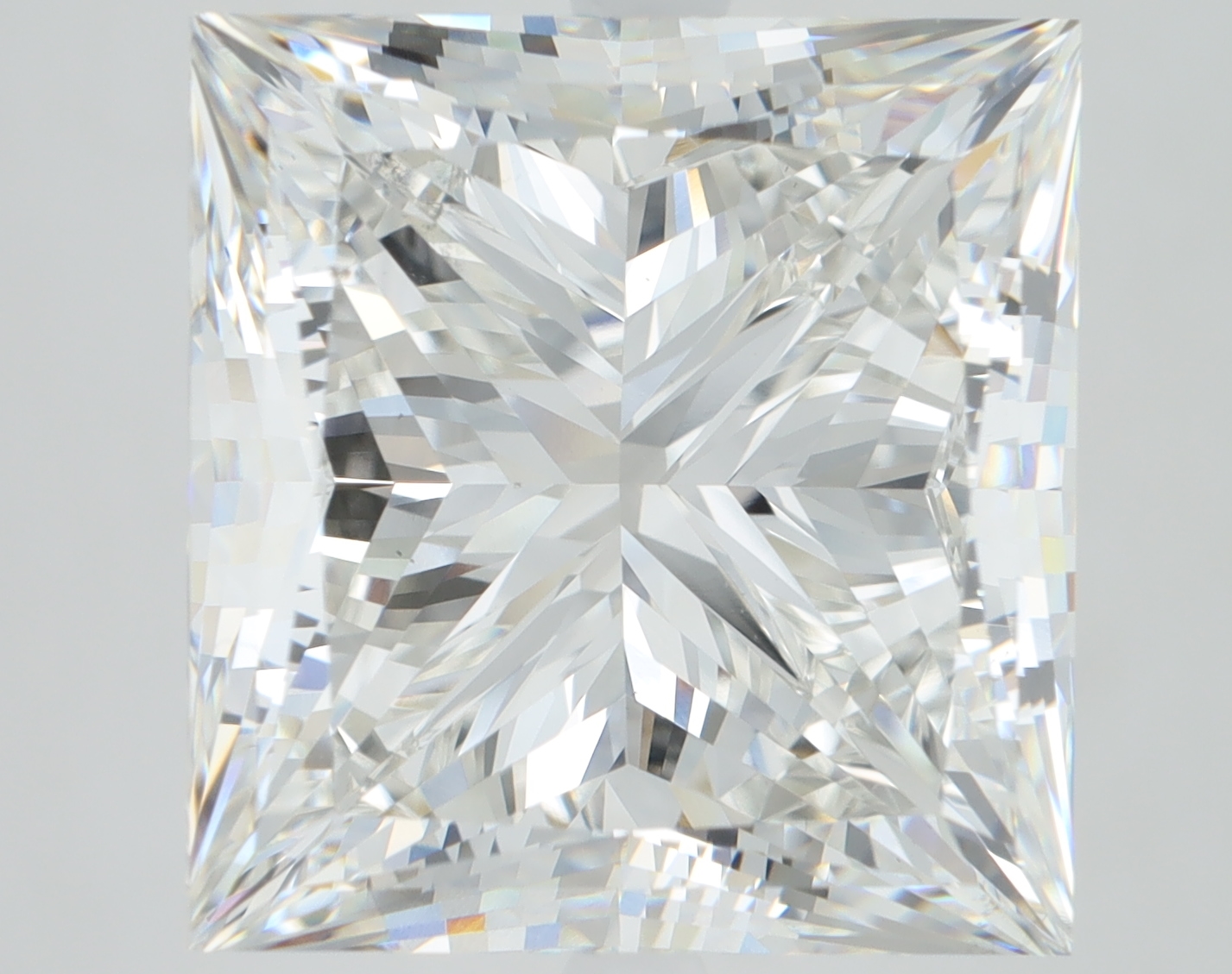 10.01 Carat Princess Cut Lab Diamond