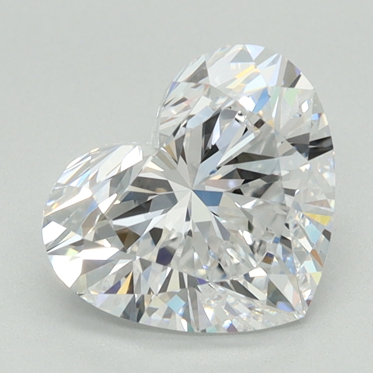 1.6 Carat Heart Cut Lab Diamond