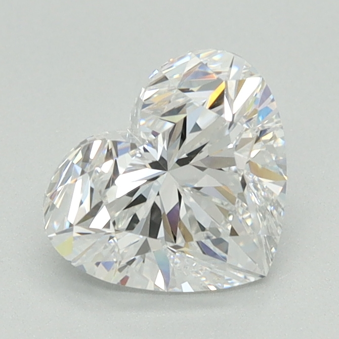 1.1 Carat Heart Cut Lab Diamond