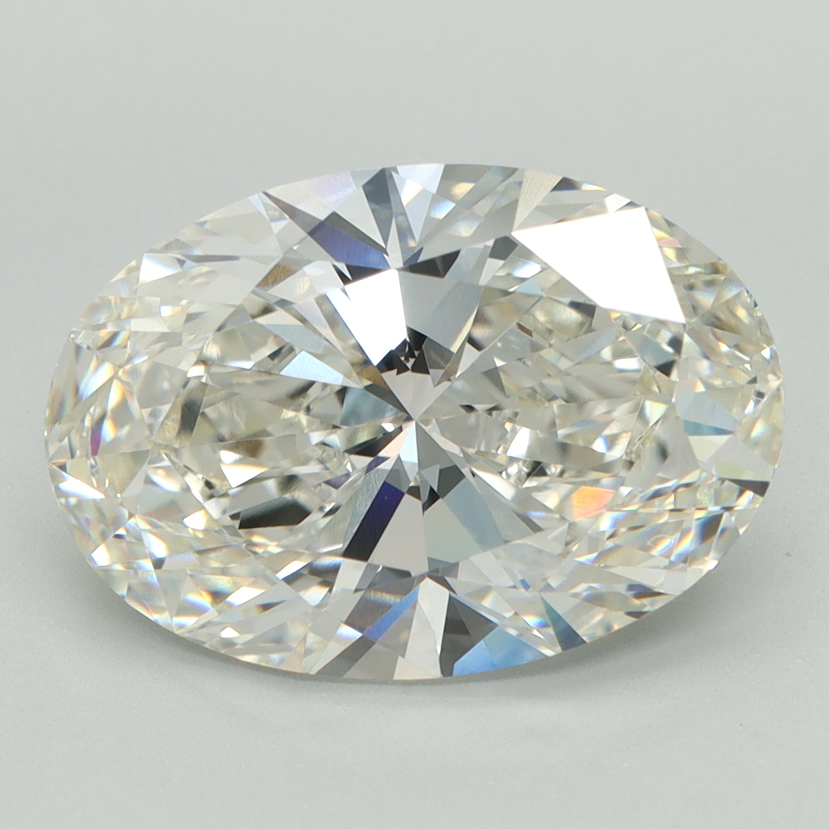 5.17 Carat Oval Cut Lab Diamond