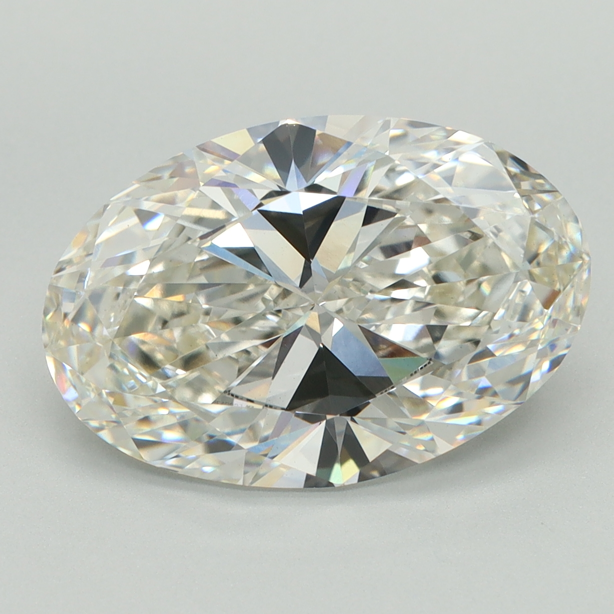 5.21 Carat Oval Cut Lab Diamond