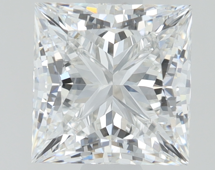 1.07 Carat Princess Cut Lab Diamond