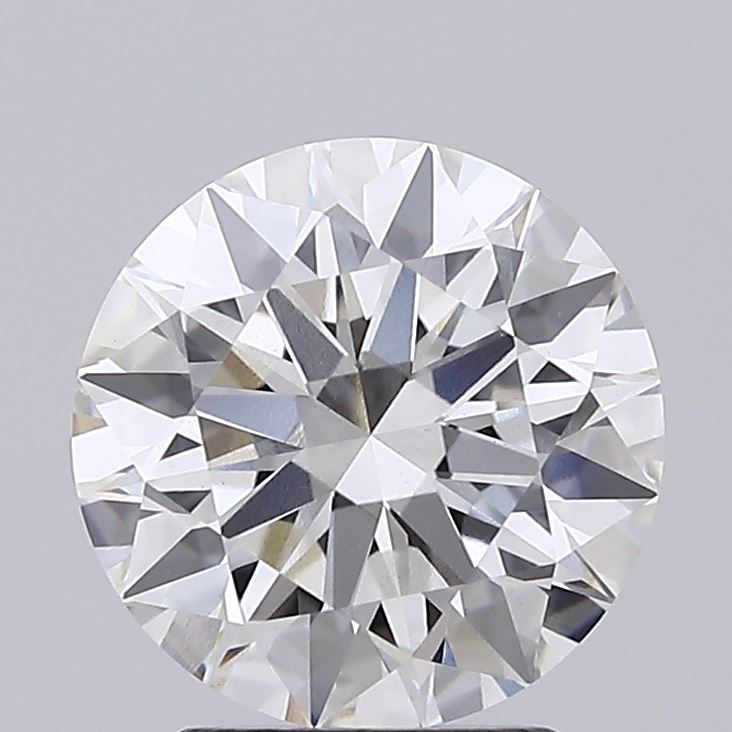 2.76 Carat Round Cut Lab Diamond