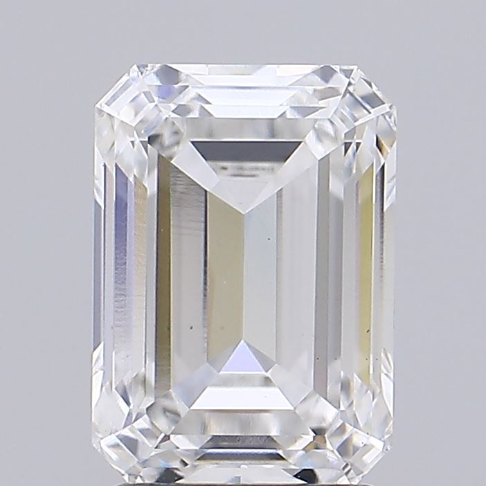 2.22 Carat Emerald Cut Lab Diamond