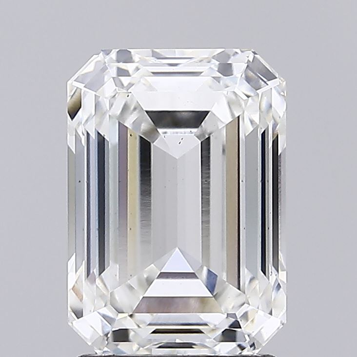 2.62 Carat Emerald Cut Lab Diamond