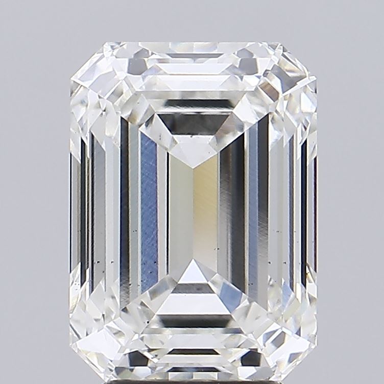 5.13 Carat Emerald Cut Lab Diamond