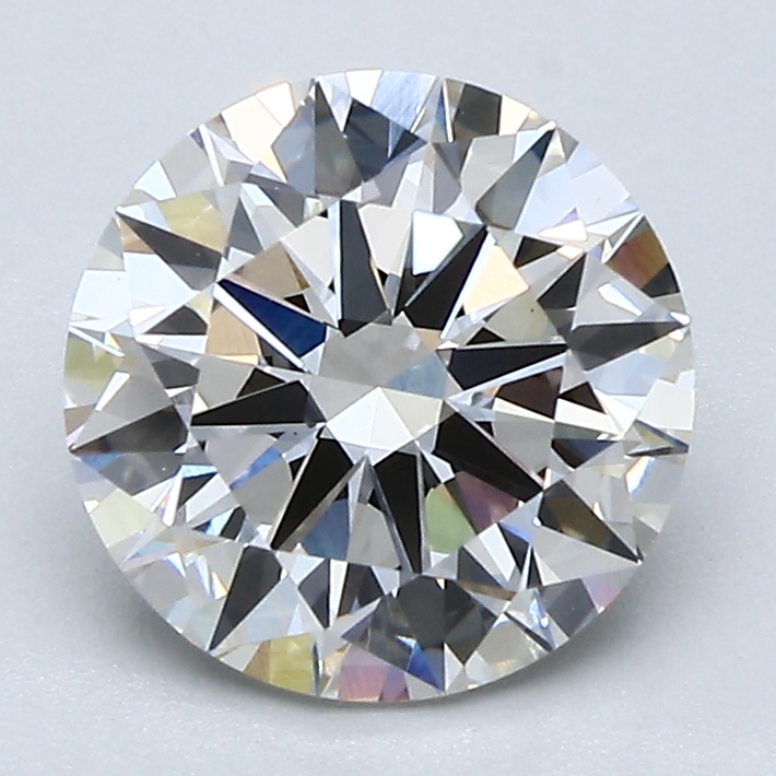 2 Carat Round Cut Lab Diamond