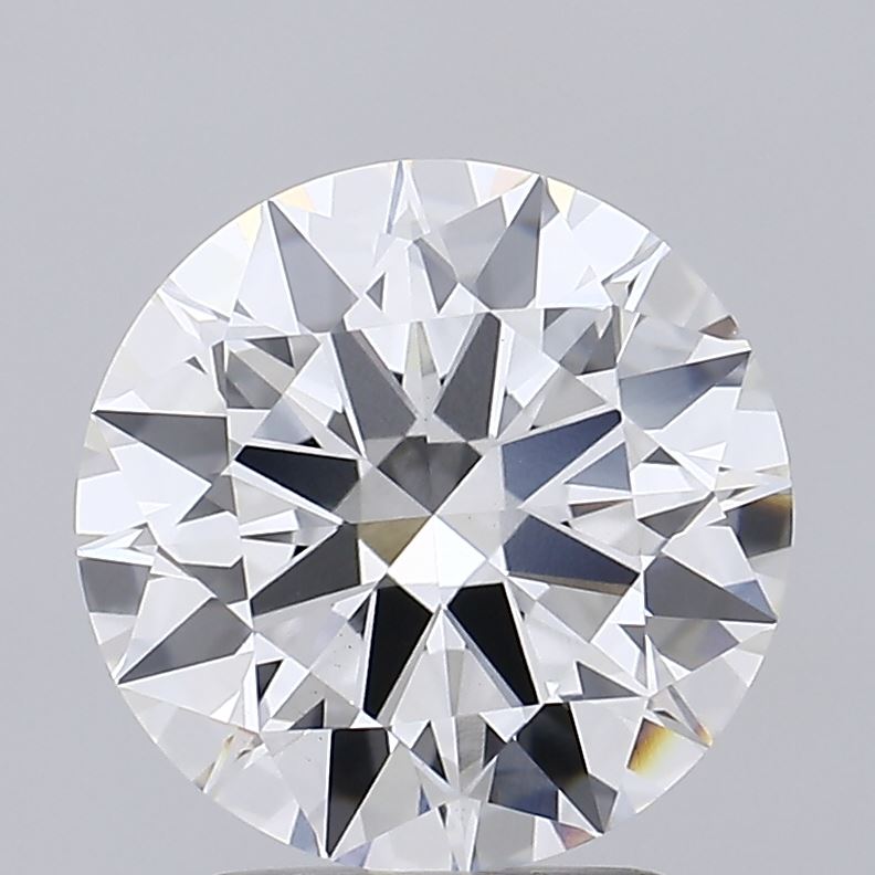 2.87 Carat Round Cut Lab Diamond