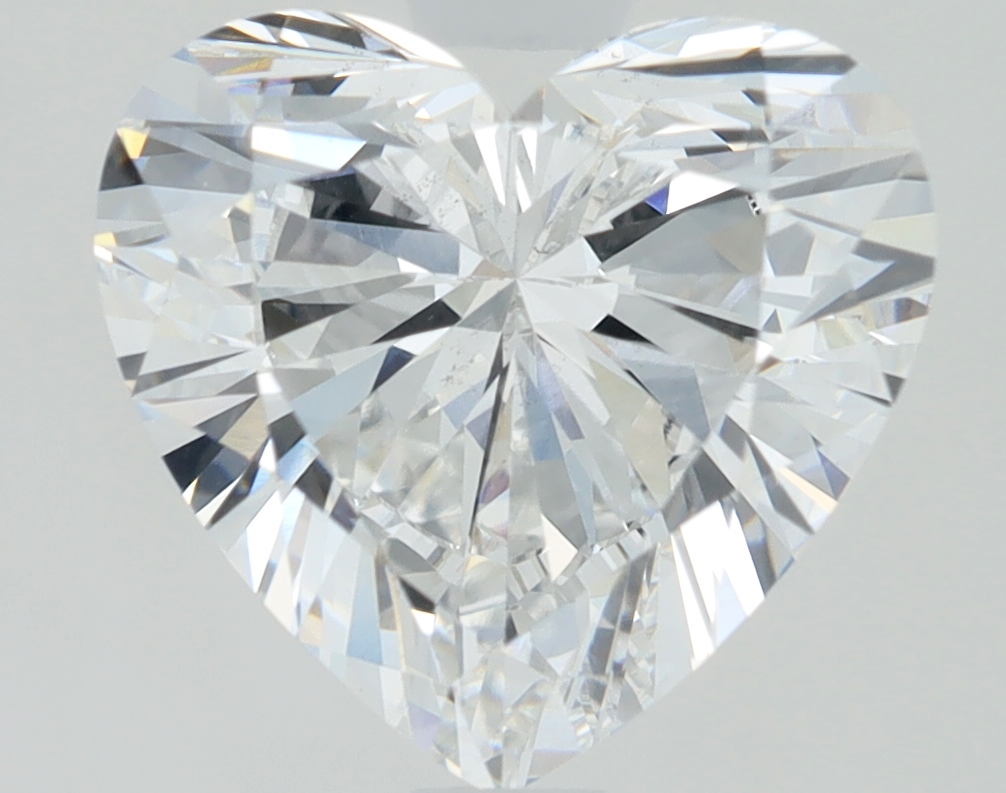 1.69 Carat Heart Cut Lab Diamond