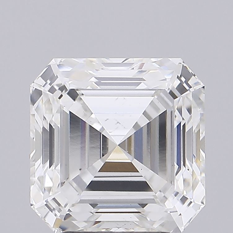 3.69 Carat Asscher Cut Lab Diamond