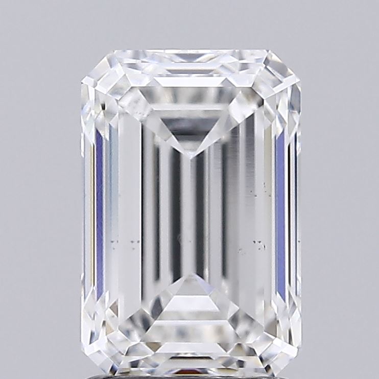 2.35 Carat Emerald Cut Lab Diamond