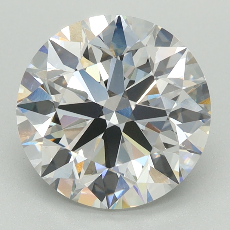 2.45 Carat Round Cut Lab Diamond