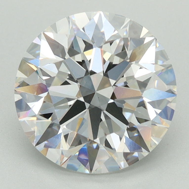 2.54 Carat Round Cut Lab Diamond