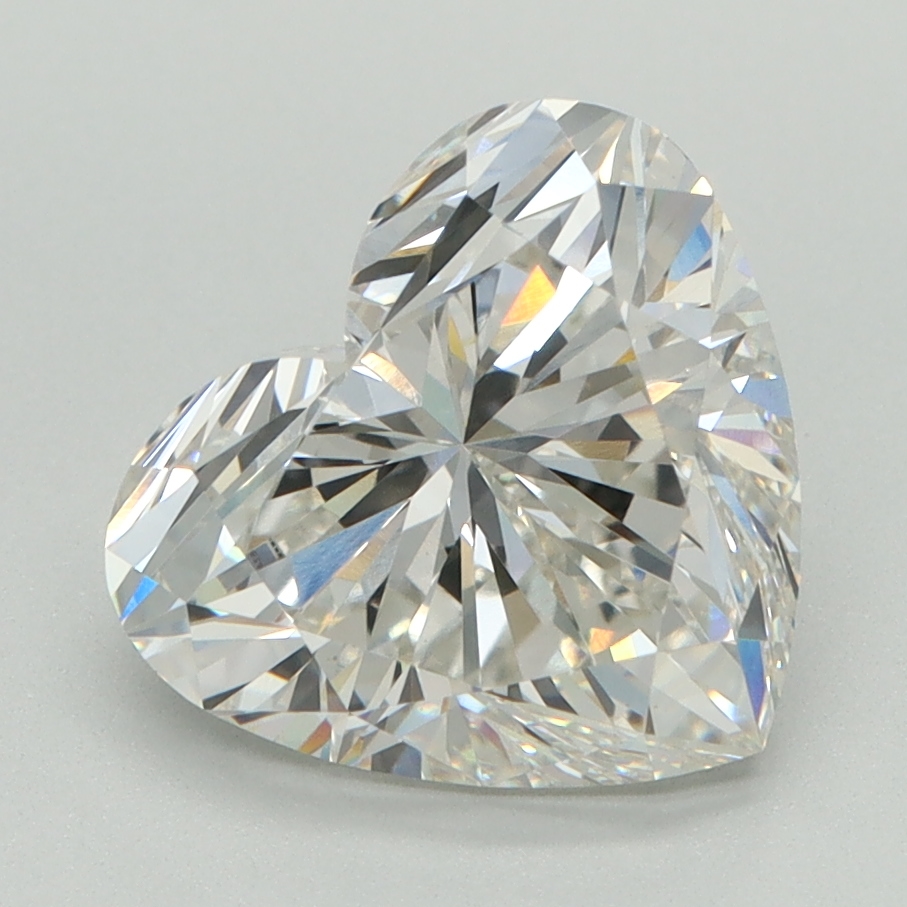 3.04 Carat Heart Cut Lab Diamond