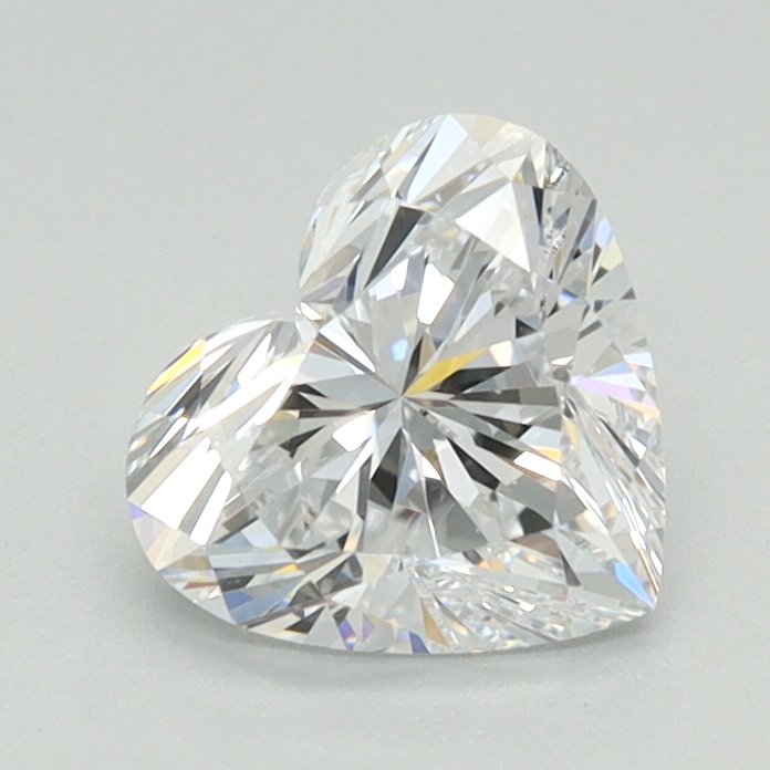 1.03 Carat Heart Cut Lab Diamond