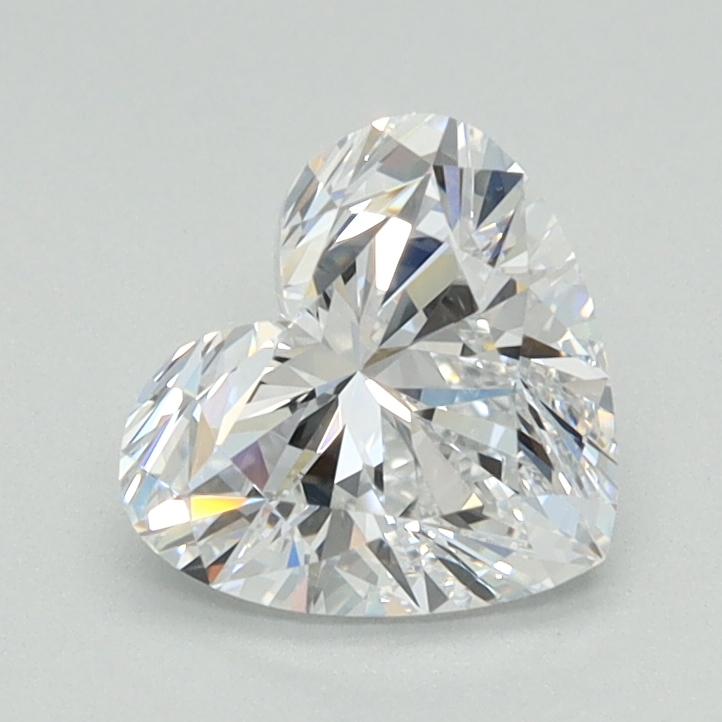 1.08 Carat Heart Cut Lab Diamond