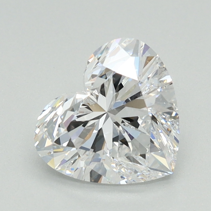 1.1 Carat Heart Cut Lab Diamond