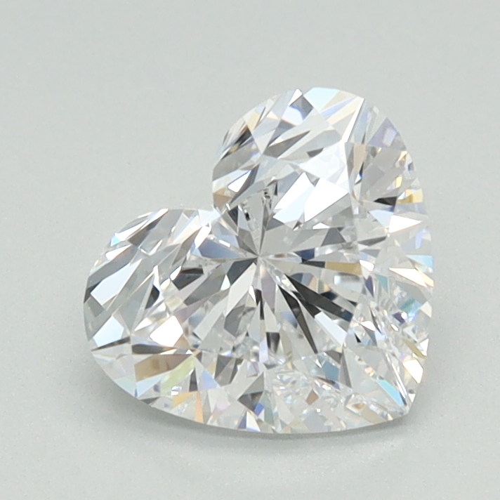 1.1 Carat Heart Cut Lab Diamond