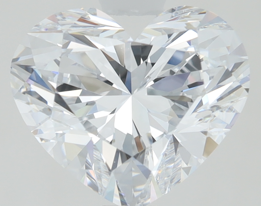 1.51 Carat Heart Cut Lab Diamond