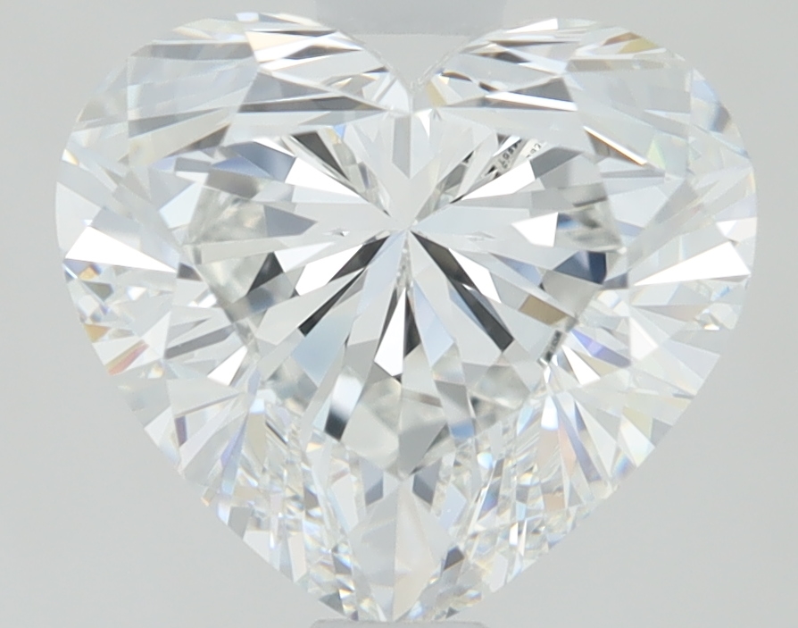 1.61 Carat Heart Cut Lab Diamond