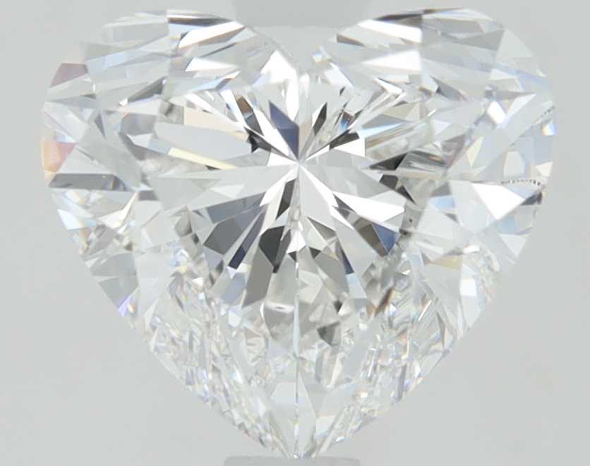 1.65 Carat Heart Cut Lab Diamond