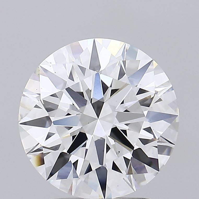 2.71 Carat Round Cut Lab Diamond