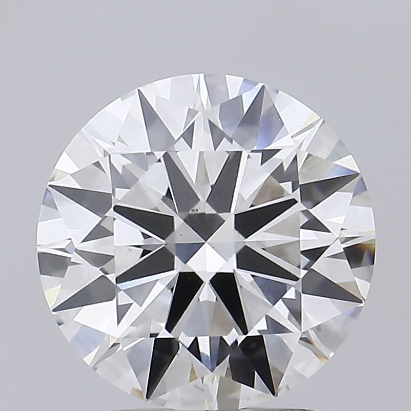 2.63 Carat Round Cut Lab Diamond