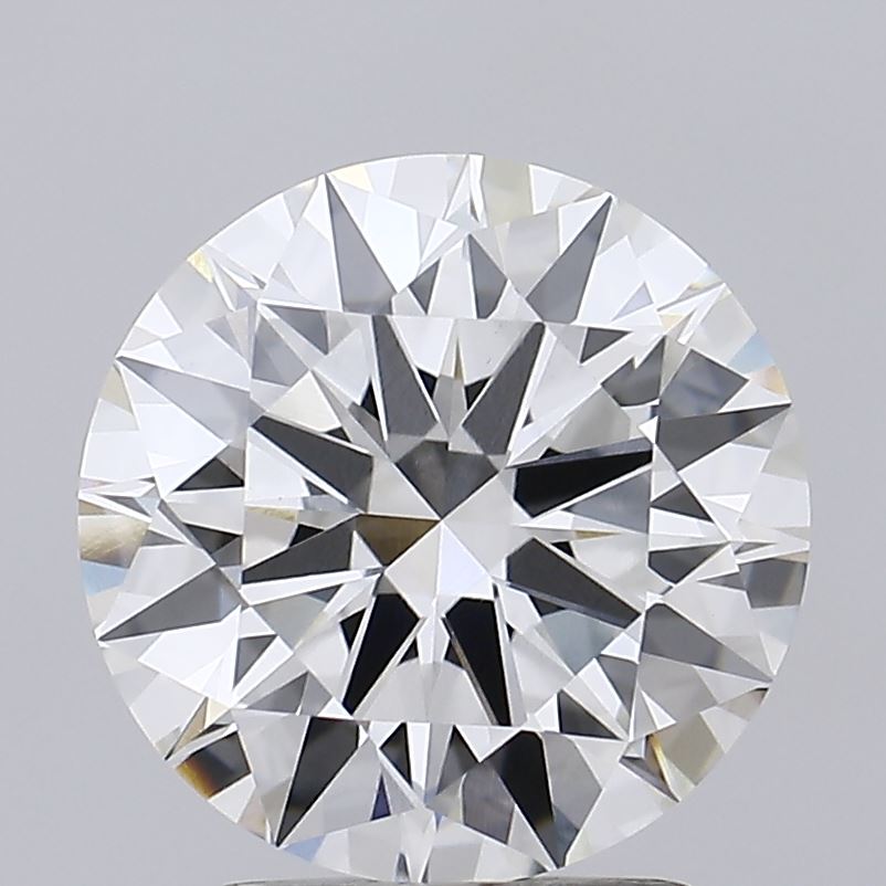 2.66 Carat Round Cut Lab Diamond