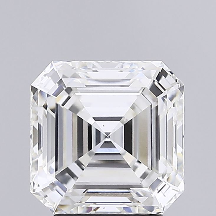 3.22 Carat Asscher Cut Lab Diamond