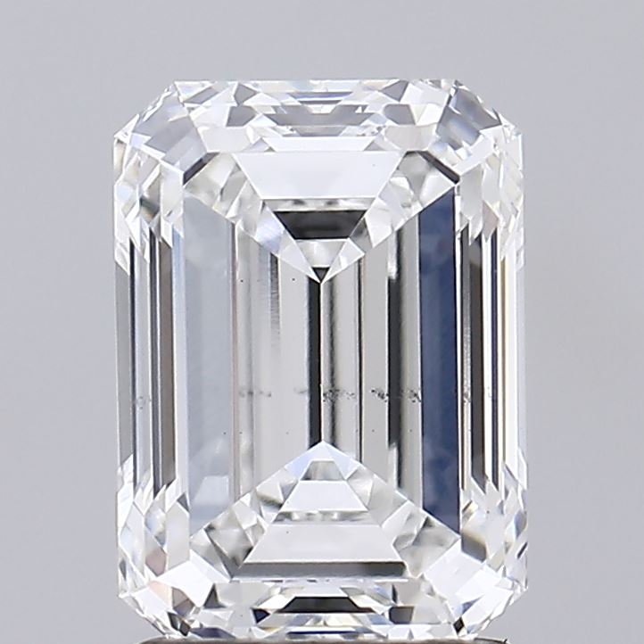 2.02 Carat Emerald Cut Lab Diamond