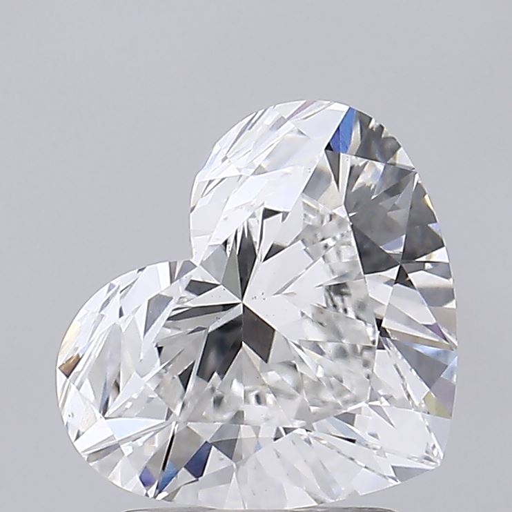 2.35 Carat Heart Cut Lab Diamond