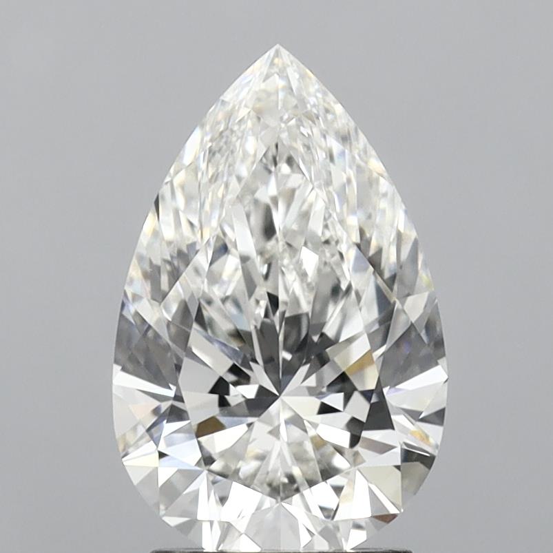 2.58 Carat Pear Cut Lab Diamond