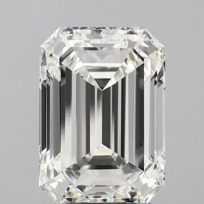 2.58 Carat Emerald Cut Lab Diamond