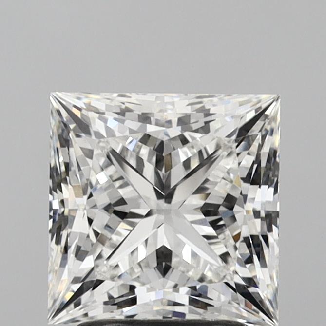 2.61 Carat Princess Cut Lab Diamond